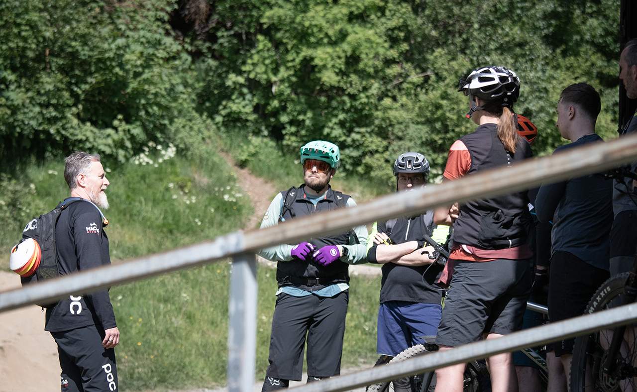 Mountainbike- und Outdoor-Sport-Unterkunft Harz-BnB Werkmeister - Trailtech-Fahrtechnik-Kurs im MSB-X-Trail-Bikepark in St. Andreasberg