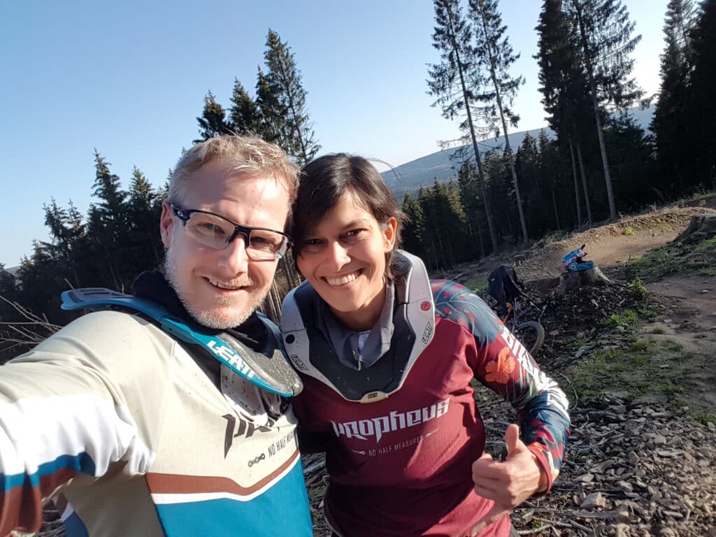 Mountainbike- & Outdoor-Sport-Unterkunft Harz-BnB Werkmeister - Alex und Jan im Racepark Schulenberg im Harz